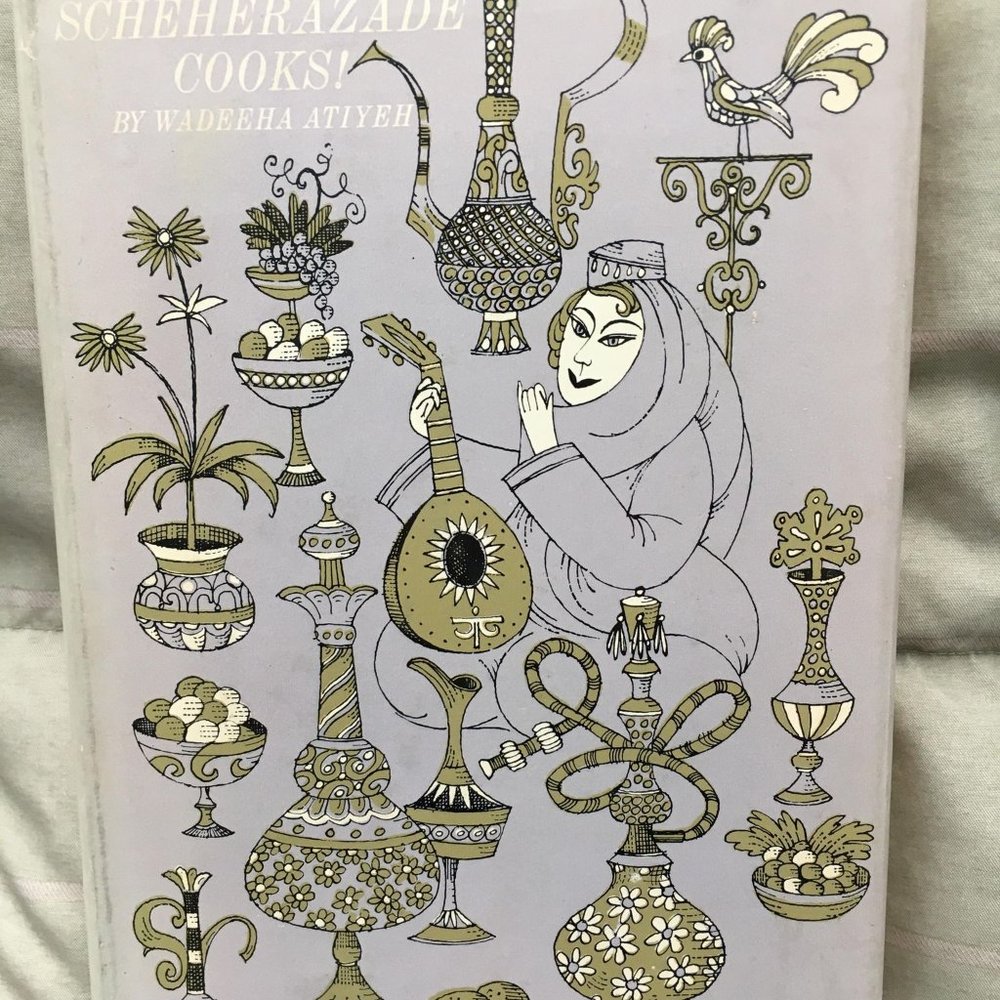 Vintage  1960  Scheherazade Cookbook "Any man can be seduced thru food"